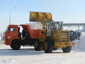 Уборка снега в Пензе